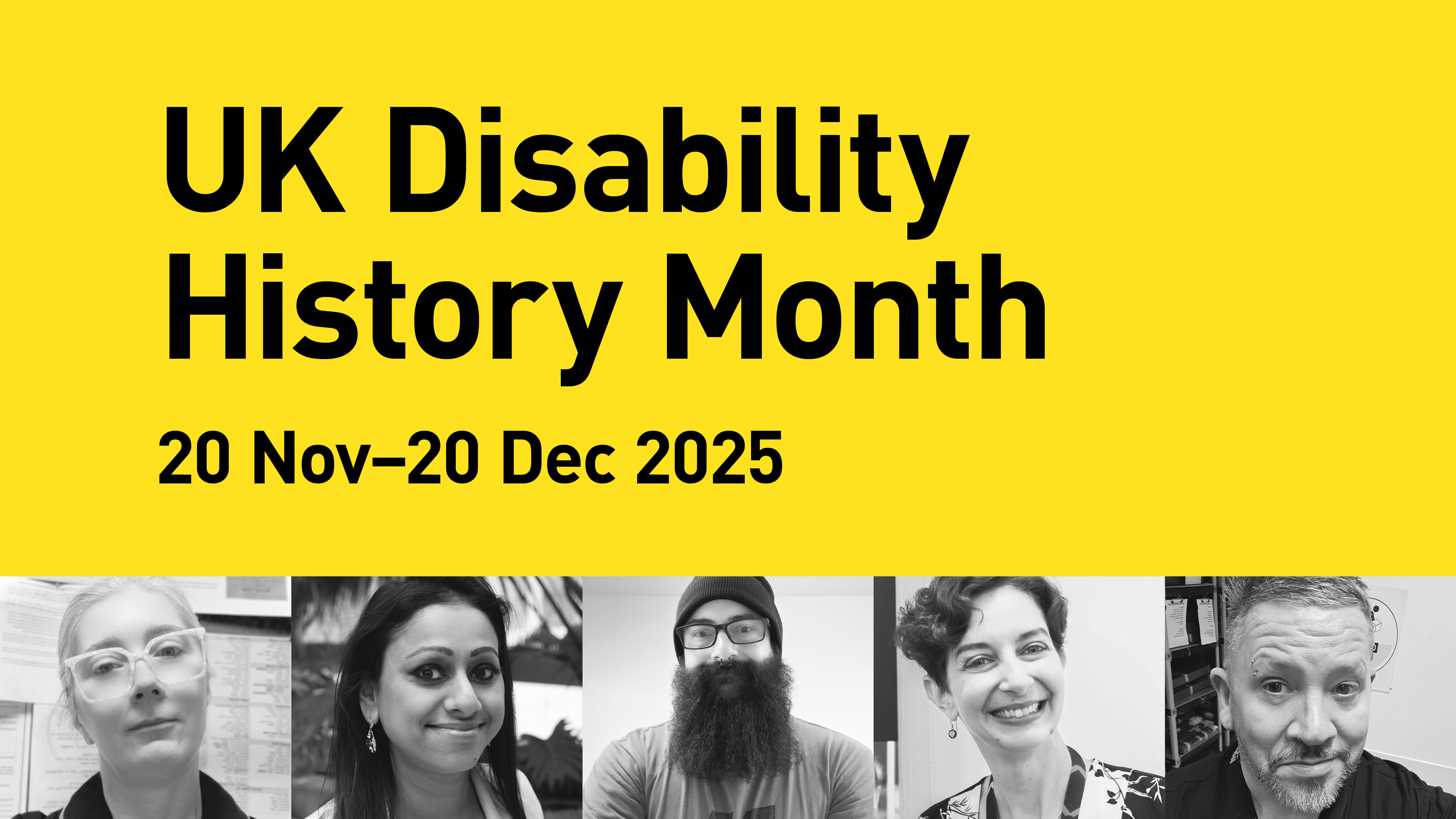 Celebrating Disability History Month at our Trust