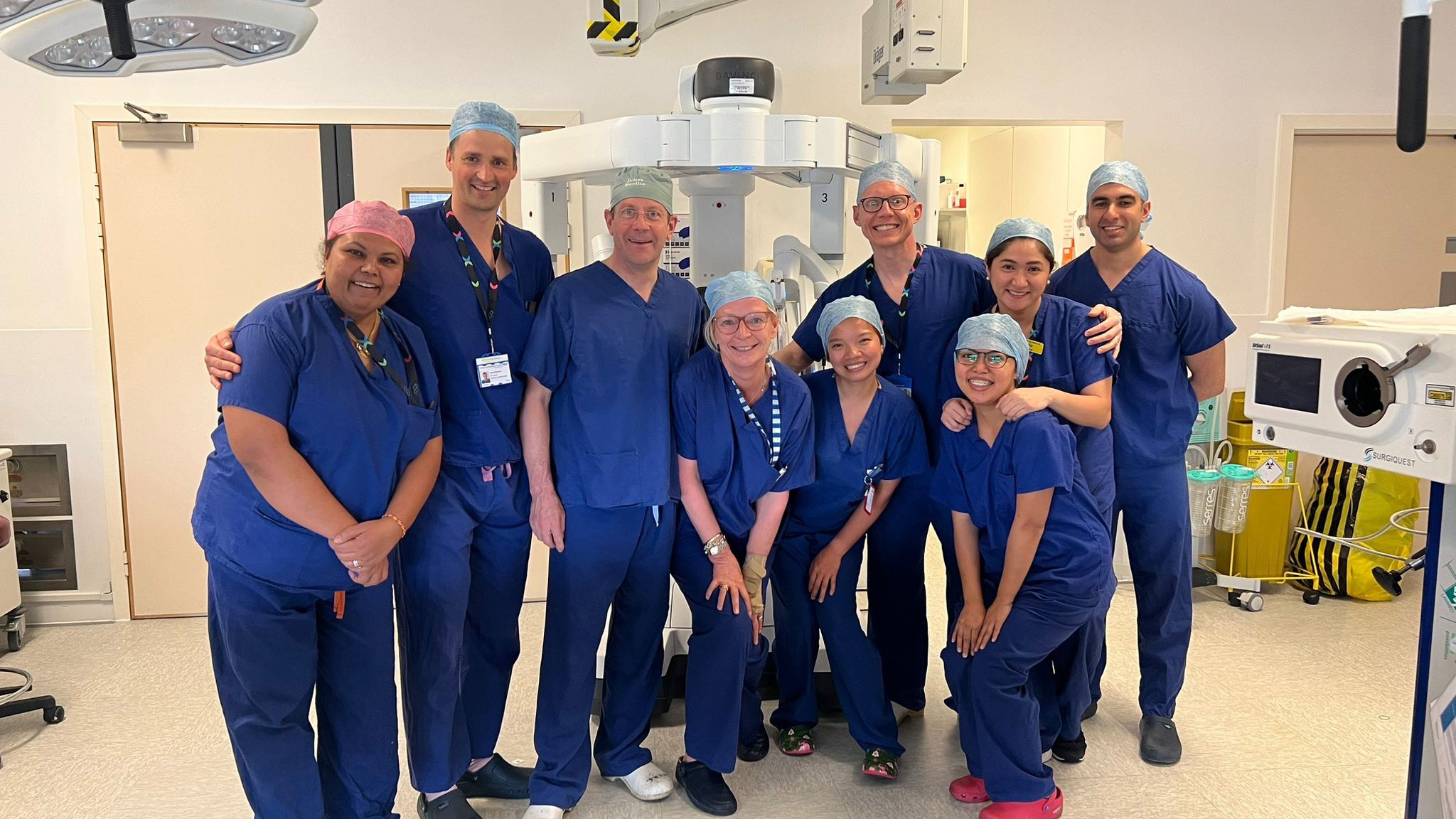 Chelsea and Westminster Hospital delivers its first ever ‘robotic hernia super-Saturday’