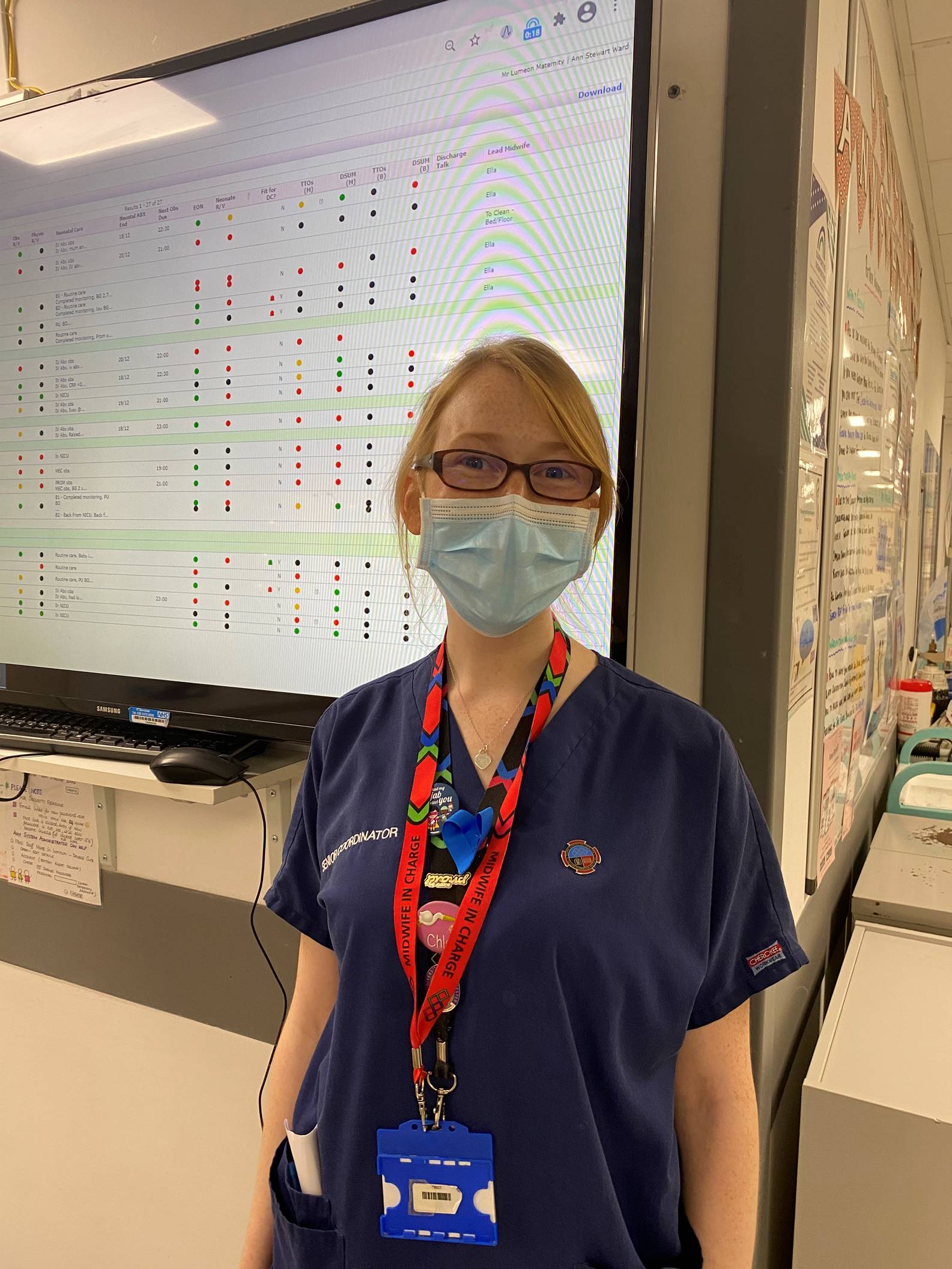 Postnatal discharge system