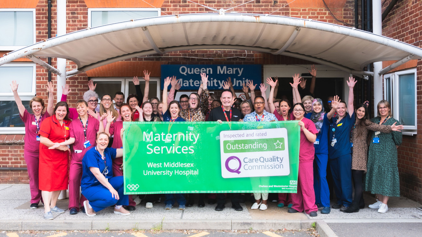 Maternity services at our Trust rated ‘Outstanding’ and ‘Good’