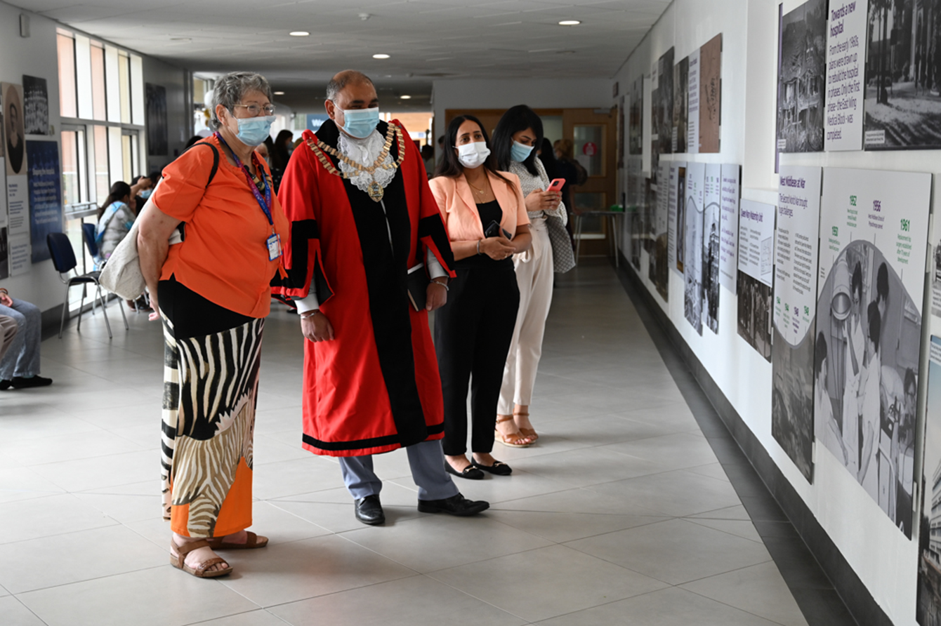 Mayor of Hounslow opens new Heritage Exhibition at West Mid to celebrate its remarkable history of over 100 years