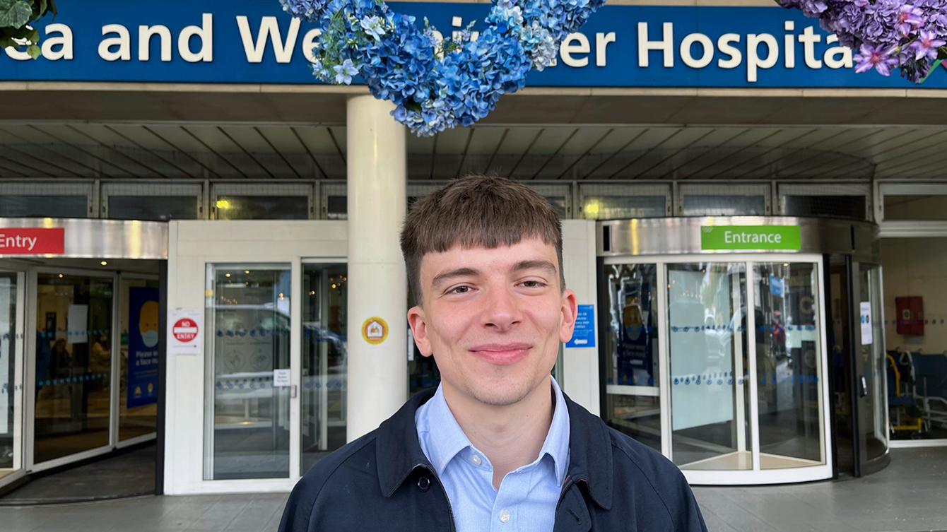 NHSE Media team experience the Trust's 'shop floor'