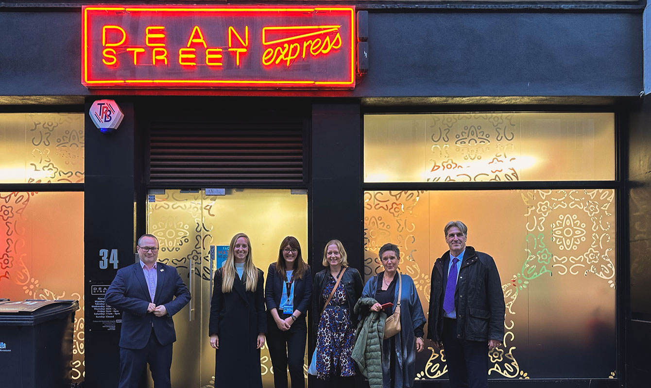 Trust welcomes visitors from the Danish AIDS Foundation