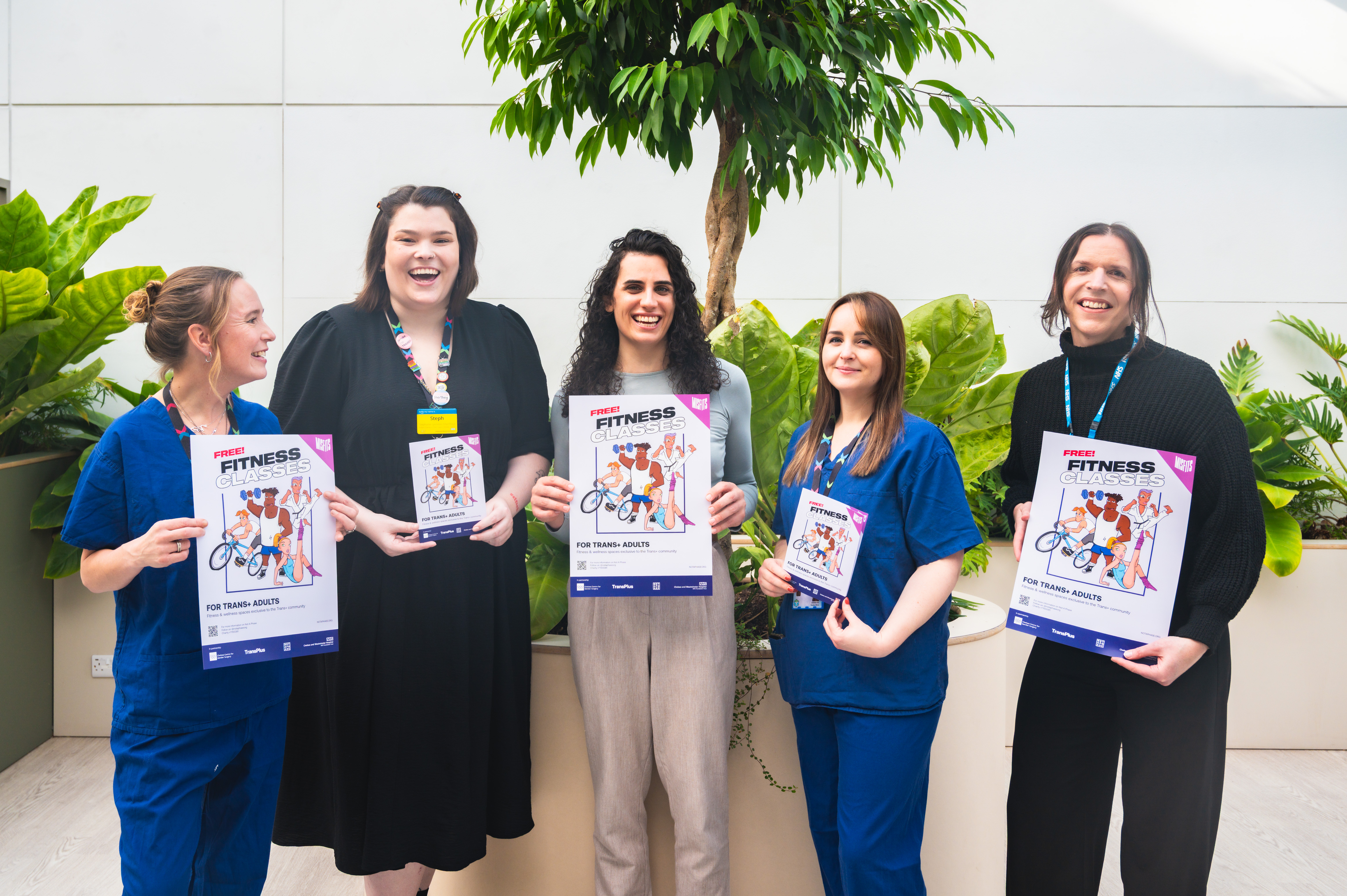 Pioneering trans+ fitness programme partners with NHS Trust helping trans+ people reach their pre-surgery goals