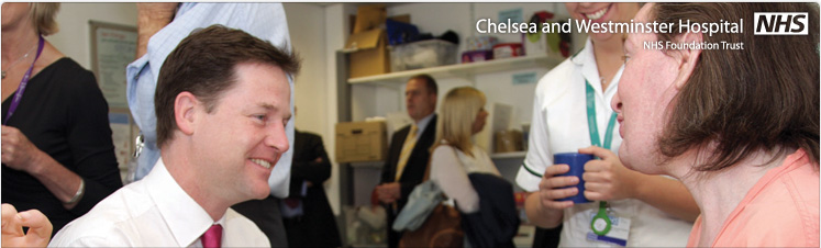 Nick Clegg visits Chelsea and Westminster for first NHS ‘listening event’