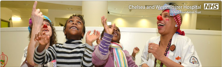 Giggle Doctors spread smiles to Chelsea Children’s Hospital patients