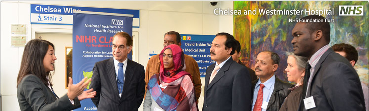 World Health Organisation delegates visit Chelsea and Westminster