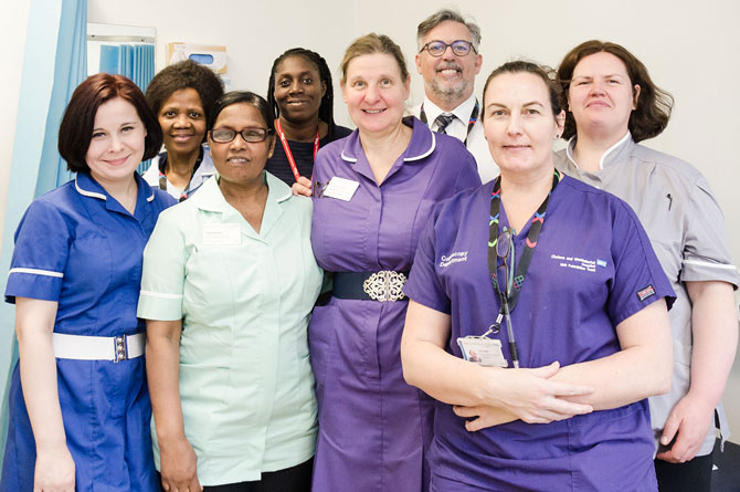 Valued member of staff retires after 17 years at Chelsea and Westminster Hospital