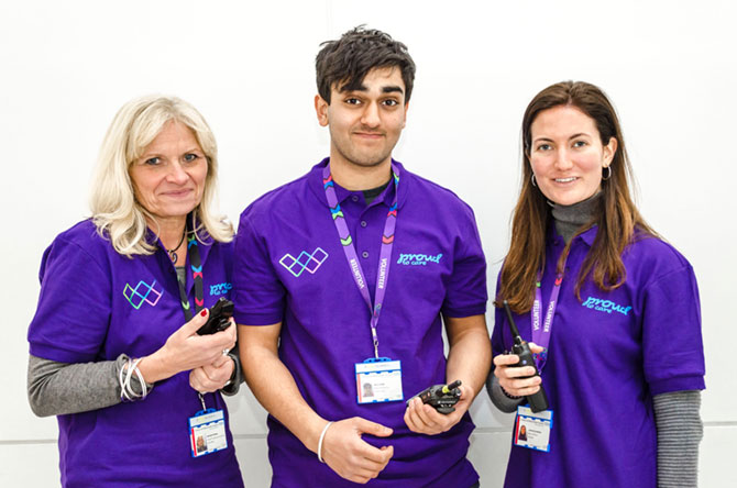 A single bleep helps volunteers make a real difference at top London hospital