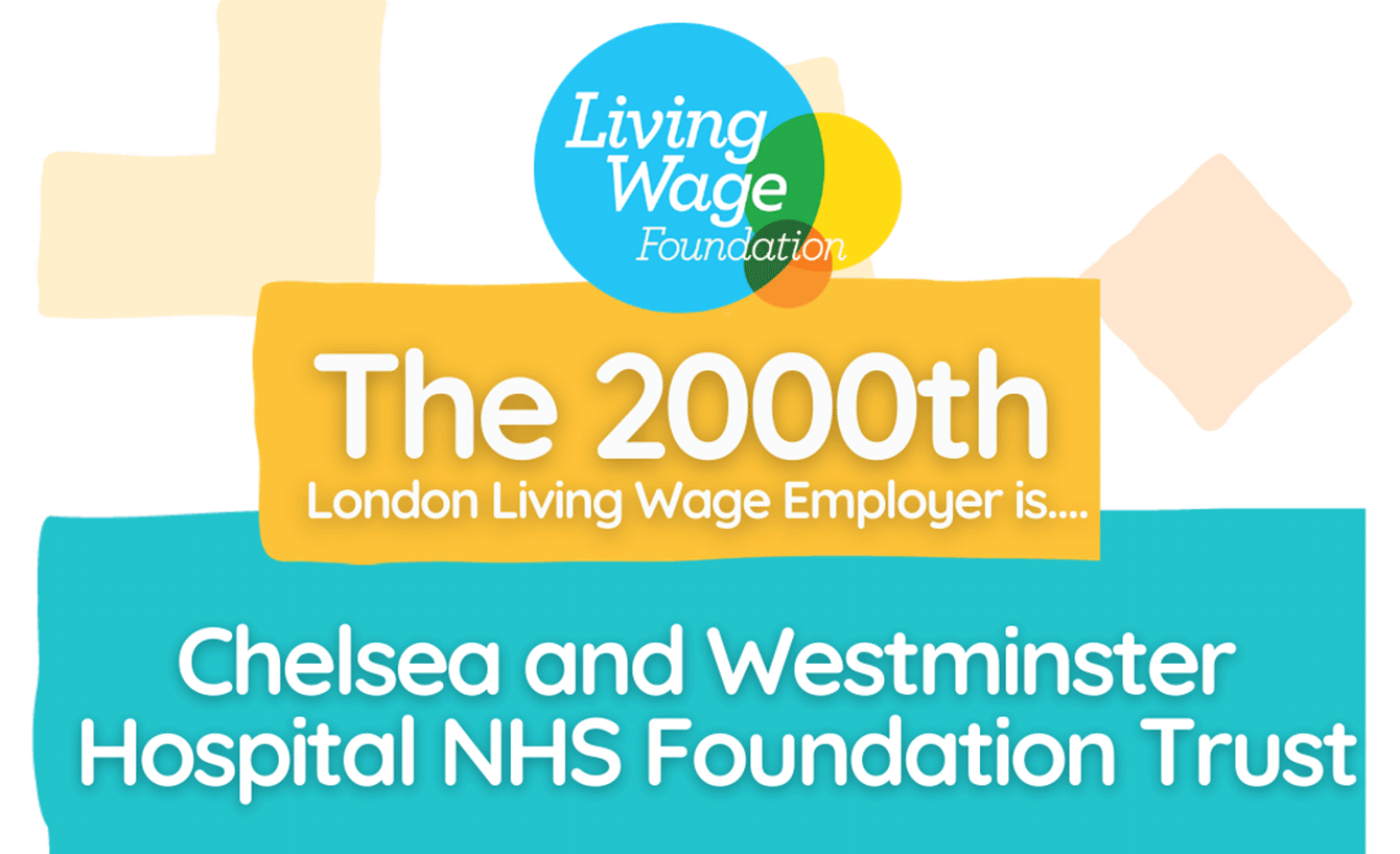 Trust 2,000th London Living Wage employer