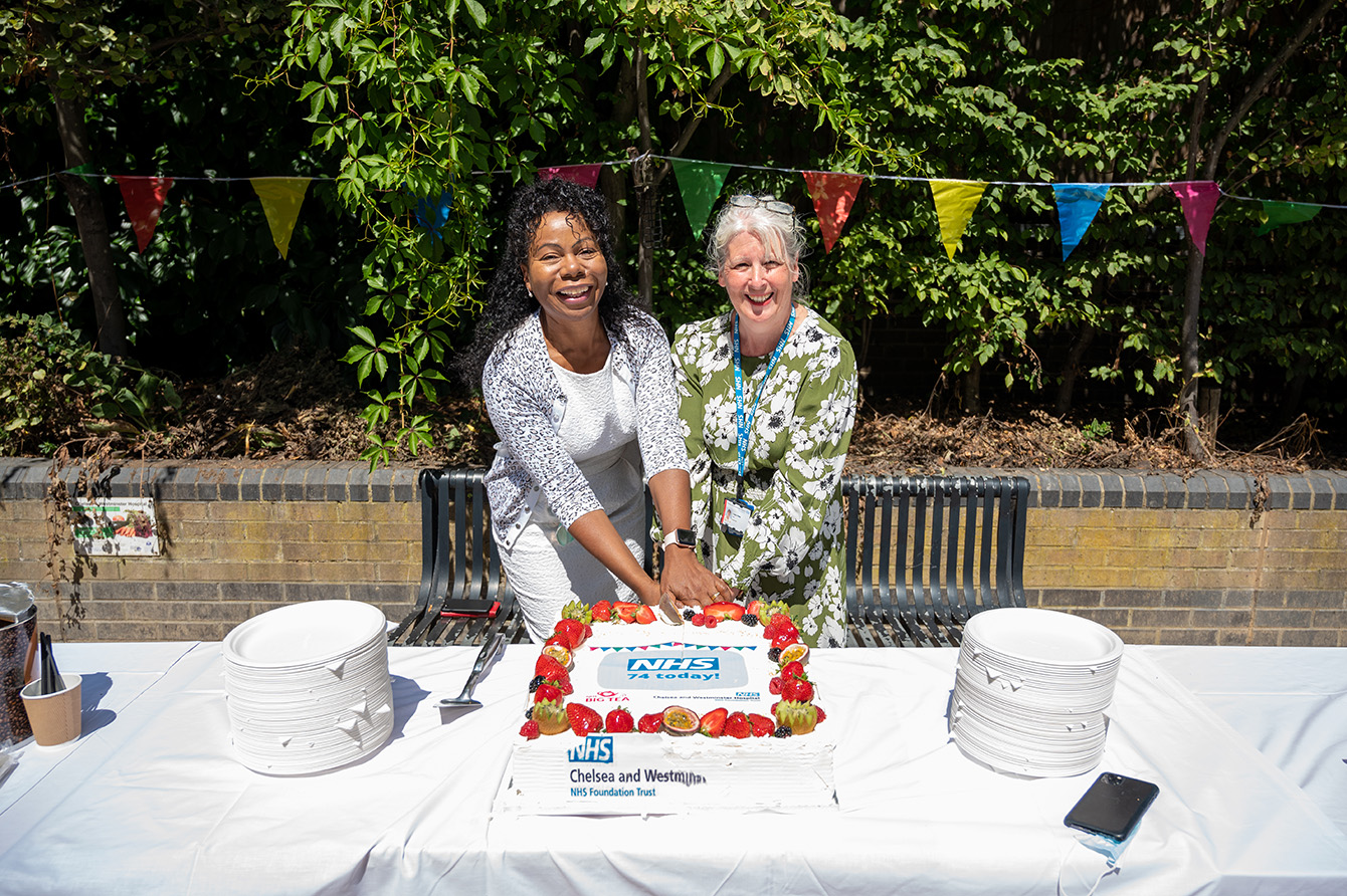 Trust celebrates 74 years of the NHS with tea parties