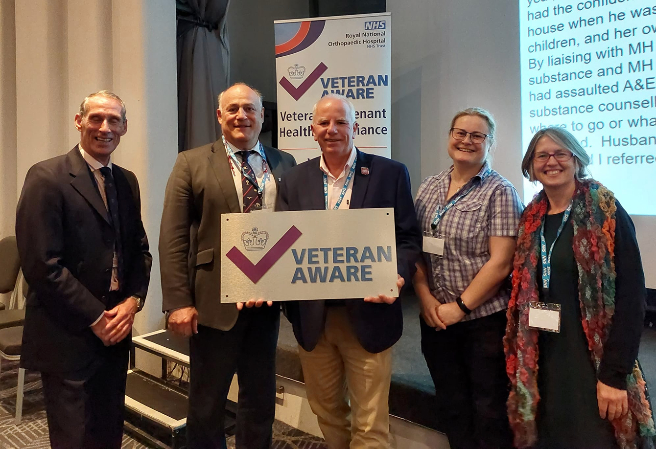 Trust commits to support armed forces community with Silver Award in Defence Employer Recognition Scheme