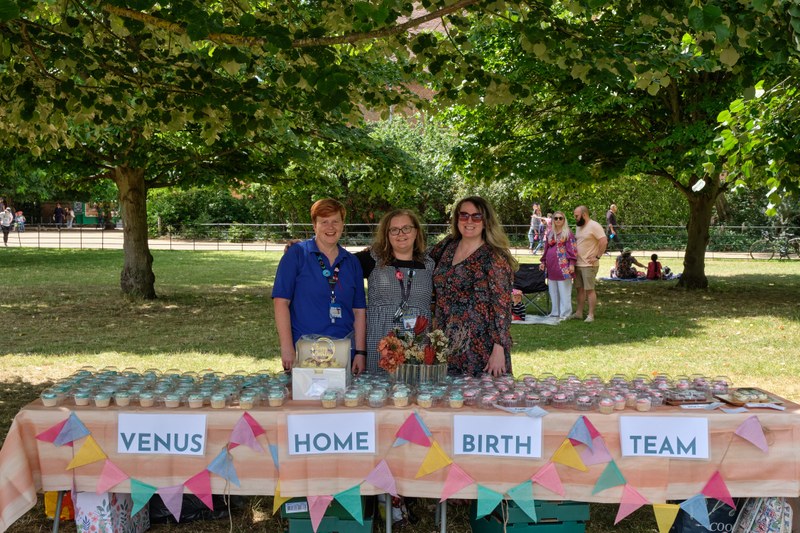 Venus Homebirth Team celebrate two year anniversary