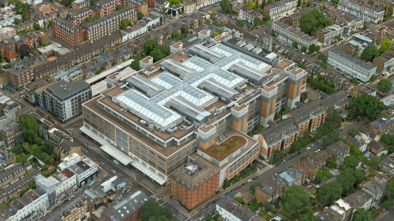 Bubble roof replacement at Chelsea and Westminster Hospital