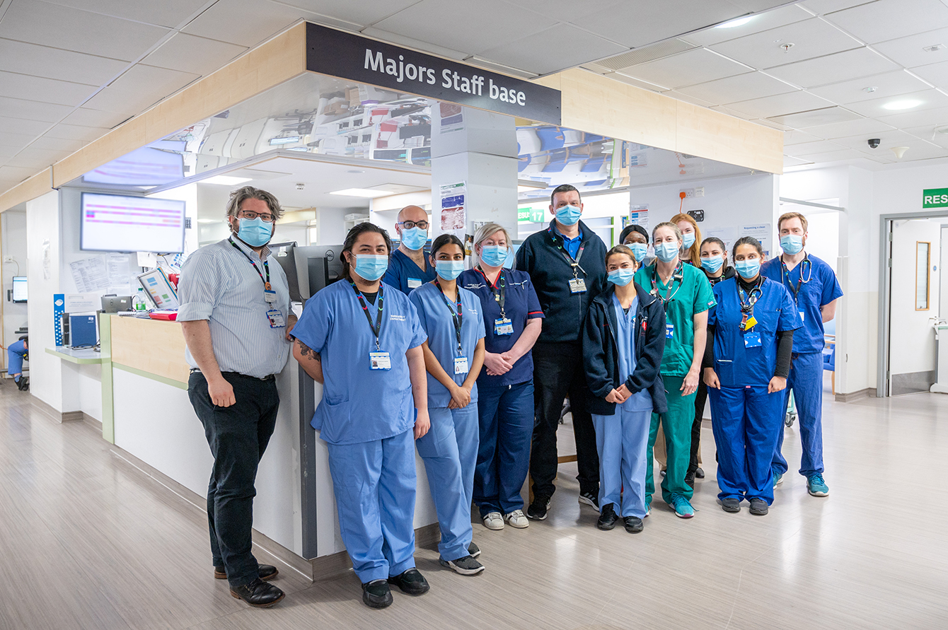 Emergency Department team lead on patient experience pilot