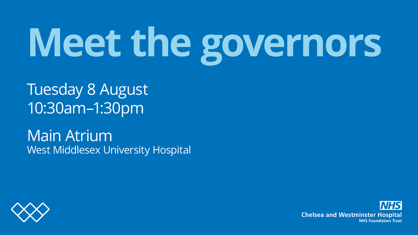 Meet the governors—Tuesday 8 August