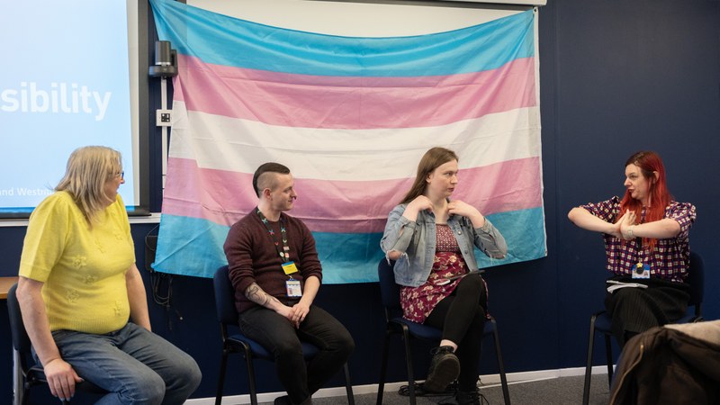 We marked Trans Day of Visibility