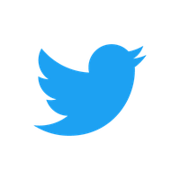 Twitter Logo blue