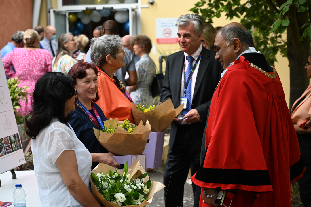 West Mid heritage Dominic Conlin and Mayor of Hounslow