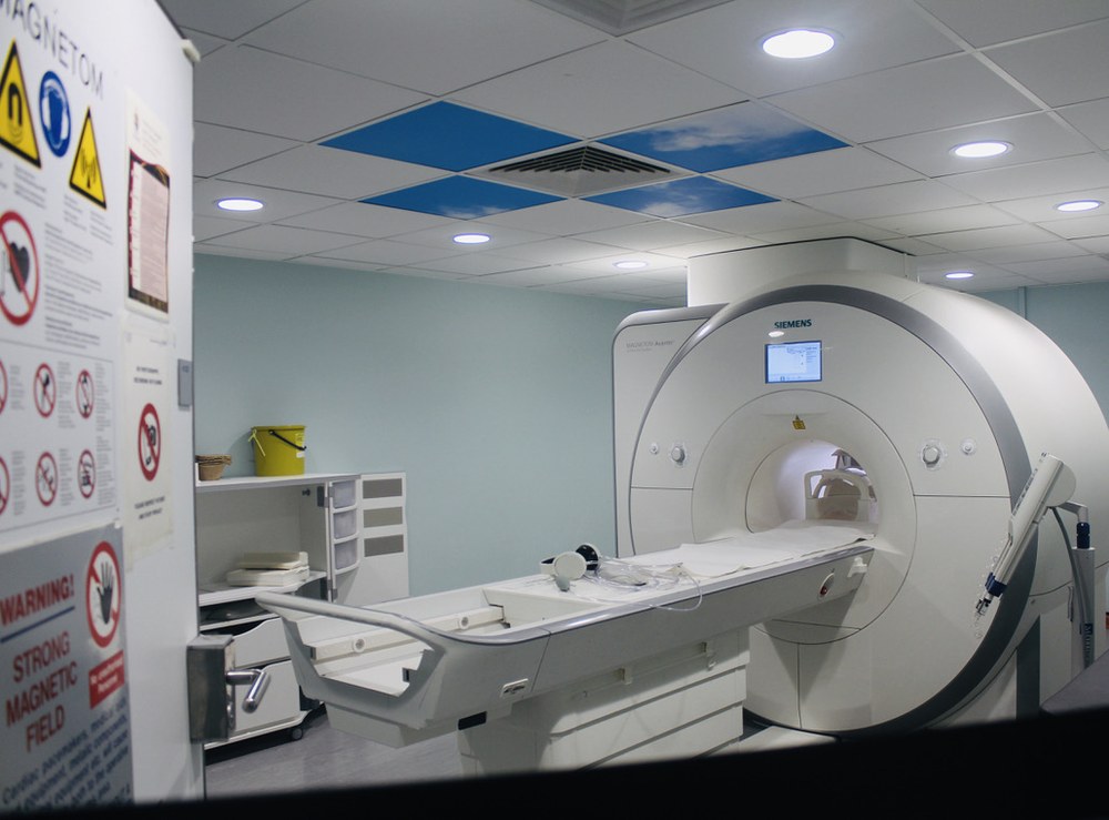 MRI scanner at Chelsea and Westminster Hospital