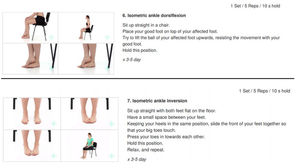 Ankle Injury Exercises — Chelsea and Westminster Hospital NHS Foundation  Trust